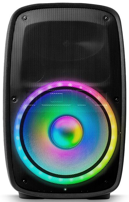 ION Audio Total PA Glow 3 High Power Bluetooth PA System with Lights - Black by ION Audio - Refurbished - Premium condition - US$111.98
