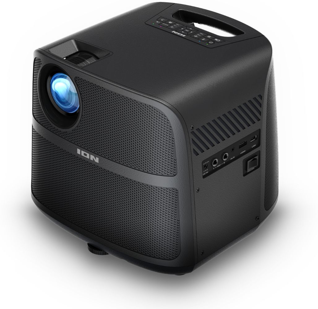 ION Deluxe HD LED Bluetooth Projector - Black by ION - Image 2