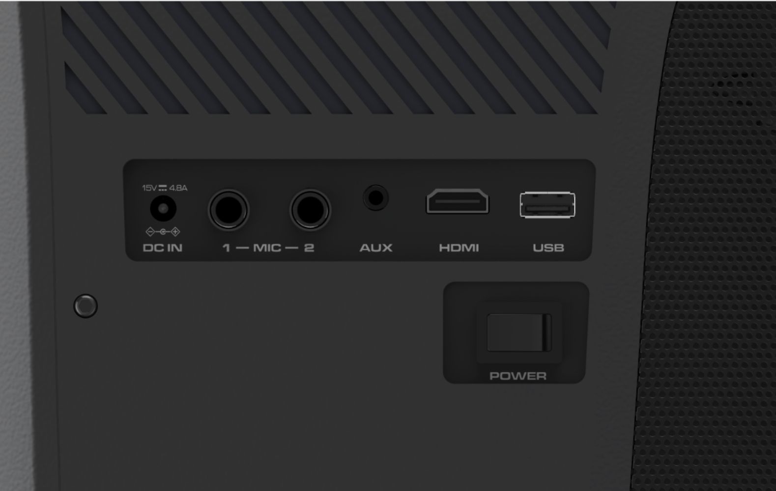 ION Deluxe HD LED Bluetooth Projector - Black by ION - Image 7