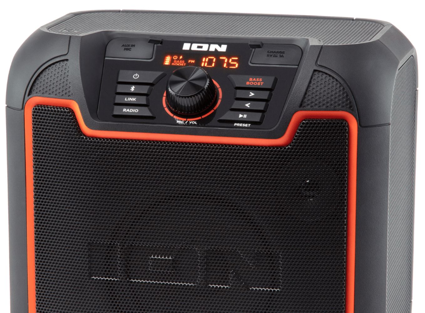 ION Sport All-Weather Rechargeable Bluetooth-Enabled Speaker - Black by ION - Image 6