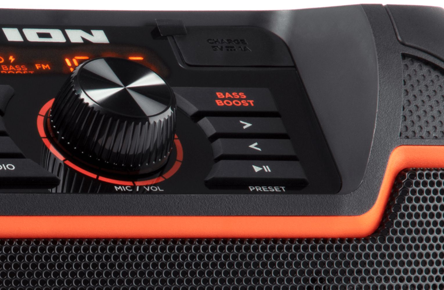 ION Sport All-Weather Rechargeable Bluetooth-Enabled Speaker - Black by ION - Image 10
