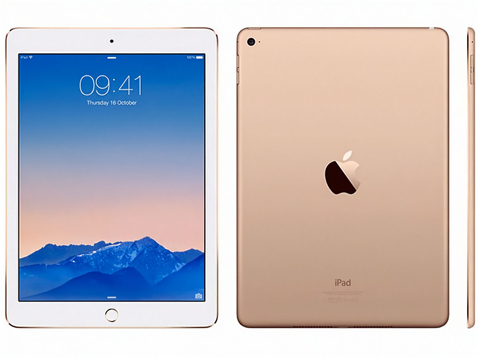 iPad Air 9.7-inch (2014) 2nd Gen - 32GB - Cellular + WiFi - Gold by Apple - Image 4