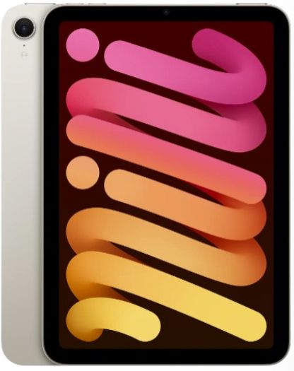 iPad Mini 8.3-inch (2024) 7th Gen - 512GB - Cellular + WiFi - Starlight by Apple - Refurbished - Very Good condition - US$807.94