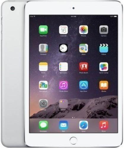 iPad Mini 7.9-inch (2014) 3rd Gen - 16GB - Cellular + WiFi - Silver by Apple - Refurbished - Very Good condition - US$92.01