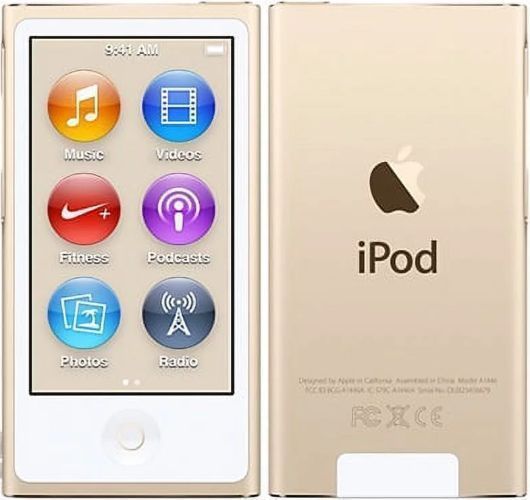 Apple iPod Nano 7th Gen - 16GB - Gold by Apple - Refurbished - Very Good condition - US$156.49
