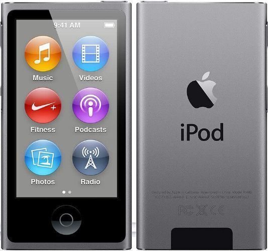 Apple iPod Nano 7th Gen - 16GB - Space Grey by Apple - Refurbished - Good condition - US$162.48
