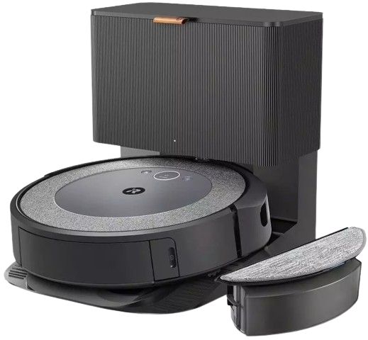 iRobot Roomba Combo i5+ Self-Emptying Robot Vacuum and Mop - Black by iRobot - Refurbished - Very Good condition - US$167.03