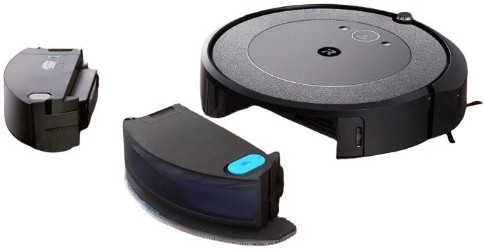 iRobot Roomba Combo i5+ Self-Emptying Robot Vacuum and Mop - Black by iRobot - Image 4