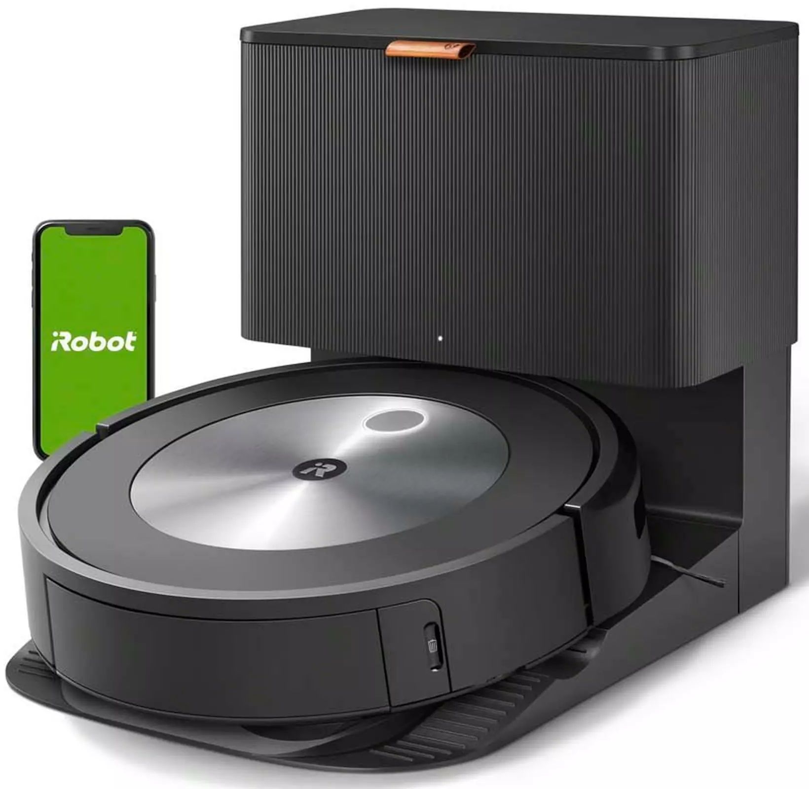 iRobot Roomba j6+ Self-Emptying Robot Vacuum - Black by iRobot - Refurbished - Very Good condition - US$256.74