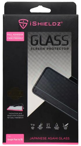 iShieldz Asahi Tempered Glass Screen Protector for Google Pixel 4a (5G) - Clear by iShieldz - Refurbished - Brand New condition - US$8.78