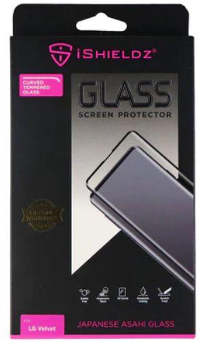 iShieldz Asahi Tempered Glass Screen Protector for LG Velvet - Clear by iShieldz - Refurbished - Brand New condition - US$8.78