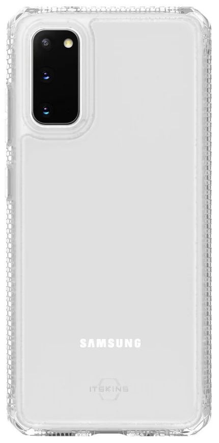 Itskins Hybrid Clear Phone Case for Galaxy S20 - Transparent by Itskins - Refurbished - Very Good condition - US$10.08