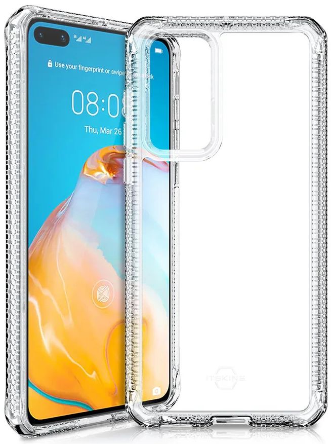 Itskins HybridClear Phone Case for Huawei P40 - Transparent by Itskins - Refurbished - Brand New condition - US$8.78