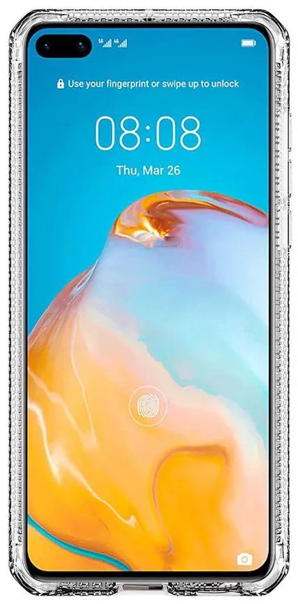 Itskins HybridClear Phone Case for Huawei P40 - Transparent by Itskins - Refurbished - Brand New condition - Image 3