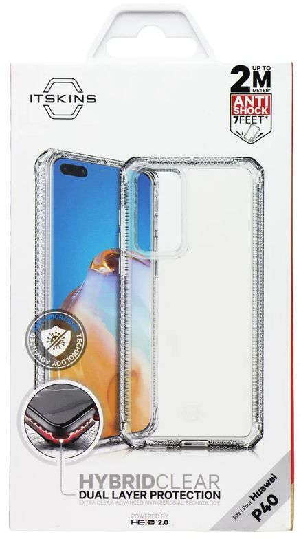 Itskins HybridClear Phone Case for Huawei P40 - Transparent by Itskins - Refurbished - Brand New condition - Image 4
