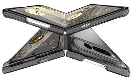 Itskins Hybrid R Clear Phone Case for Google Pixel Fold - Black/Transparent by Itskins - Refurbished - Brand New condition - Image 4