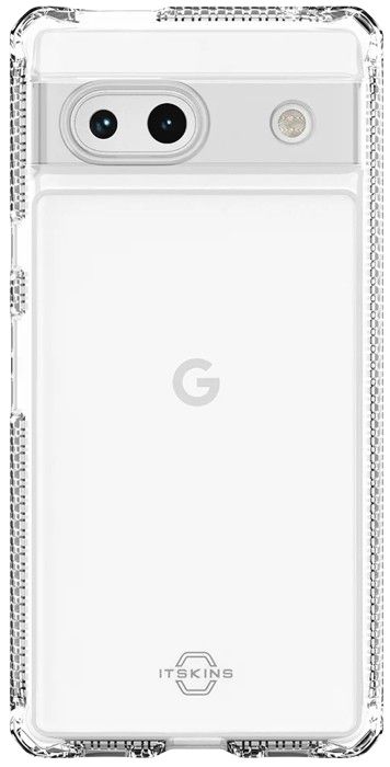 Itskins Hybrid R Phone Case for Google Pixel 7a - Transparent by Itskins - Refurbished - Brand New condition - US$8.78