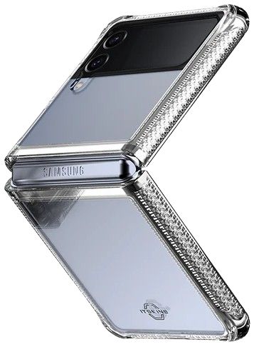 Itskins Hybrid R Phone Case for Samsung Galaxy Z Flip4 (5G) - Clear by Itskins - Refurbished - Very Good condition - Image 4
