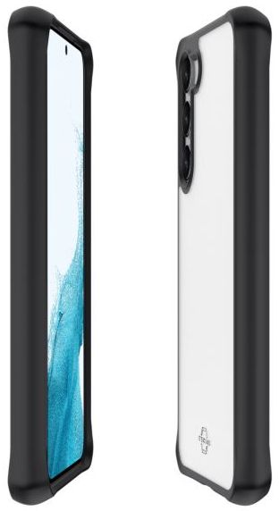 Itskins Hybrid R Solid Phone Case for Galaxy S23+ - Black/Clear by Itskins - Refurbished - Brand New condition - Image 3