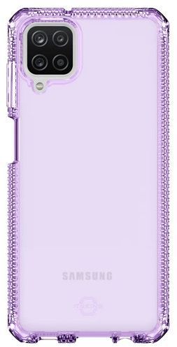 Itskins Spectrum Clear Phone Case for Galaxy A12 - Light Purple by Itskins - Refurbished - Brand New condition - US$8.78
