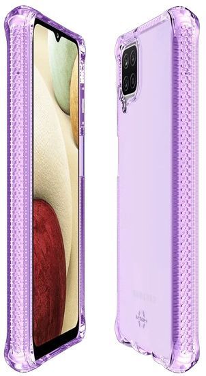 Itskins Spectrum Clear Phone Case for Galaxy A12 - Light Purple by Itskins - Refurbished - Brand New condition - Image 3