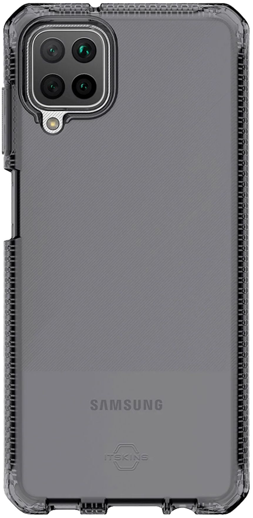Itskins Spectrum Clear Phone Case for Galaxy A12 - Smoke by Itskins - Refurbished - Brand New condition - US$8.78