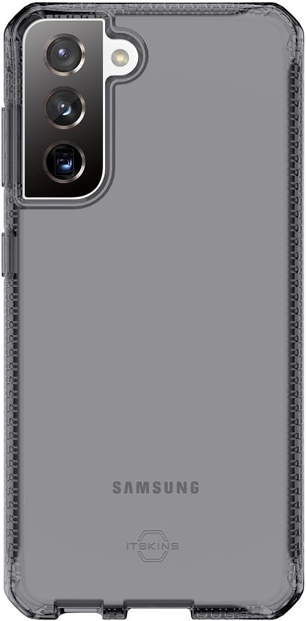 Itskins Spectrum Clear Phone Case for Galaxy S21+ - Smoke by Itskins - Refurbished - Brand New condition - US$10.08
