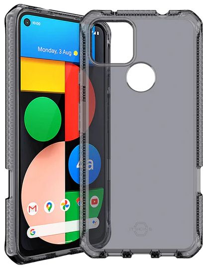 Itskins Spectrum Clear Phone Case for Google Pixel 4a (5G) - Smoke by Itskins - Refurbished - Brand New condition - US$10.08