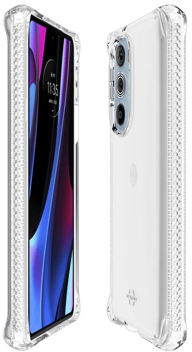 Itskins Spectrum Clear Phone Case for Motorola Edge+ (2022) - Transparent by Itskins - Refurbished - Brand New condition - Image 3