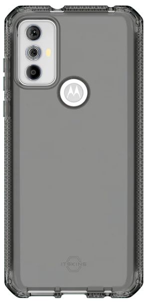 Itskins Spectrum_R Clear Phone Case for Motorola Moto G Play (2023) - Smoke by Itskins - Refurbished - Brand New condition - US$10.43