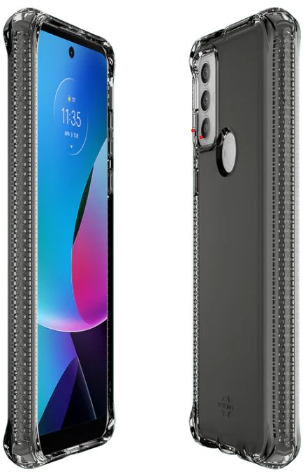 Itskins Spectrum_R Clear Phone Case for Motorola Moto G Play (2023) - Smoke by Itskins - Refurbished - Brand New condition - Image 2