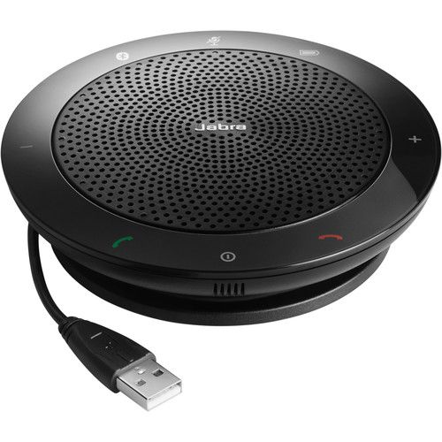 Jabra Speak 510 UC Portable USB and Bluetooth Speakerphone - Black by Jabra - Refurbished - Very Good condition - Image 2