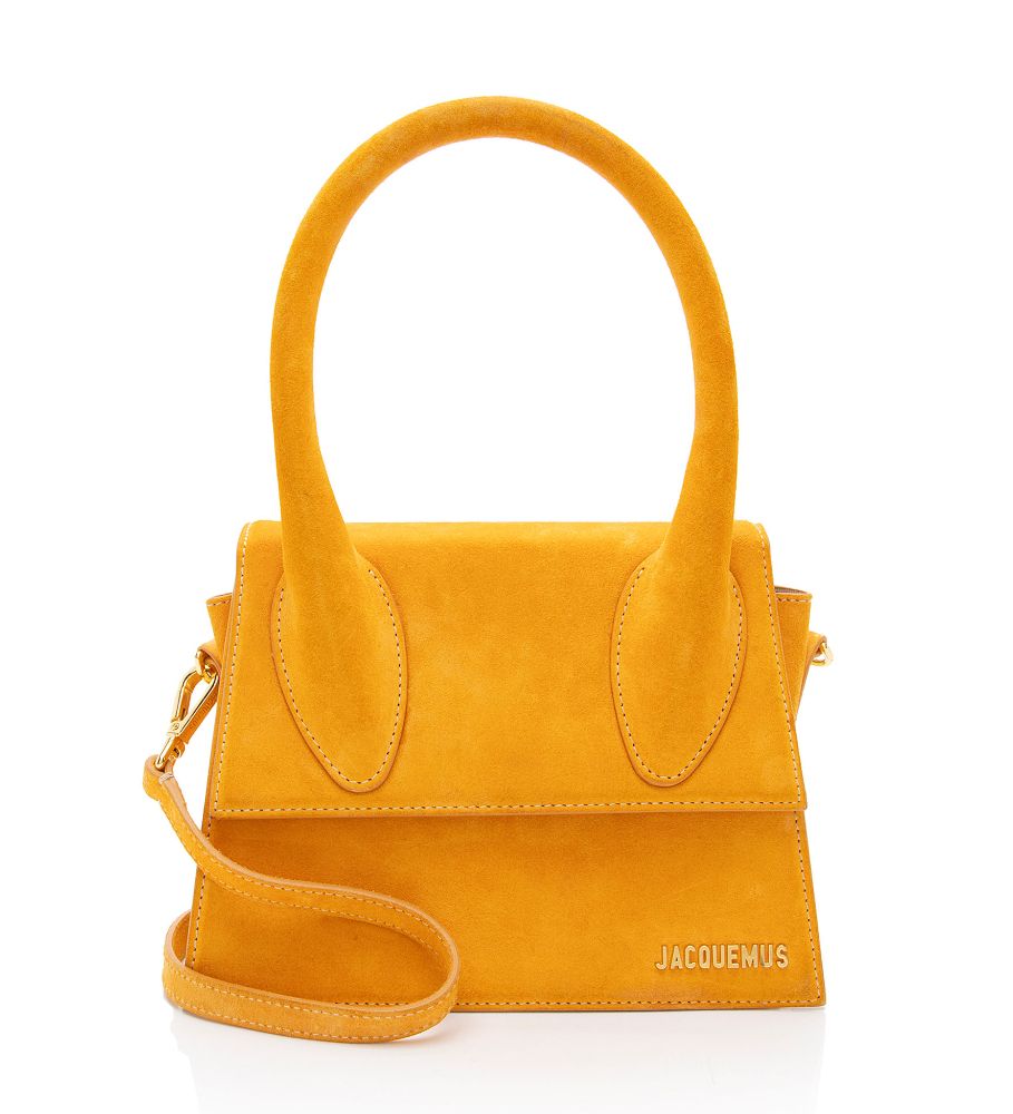 Jacquemus Suede Le Grand Chiquito Top Handle - Suede - Orange by Jacquemus - Refurbished - Very Good condition - US$425.99