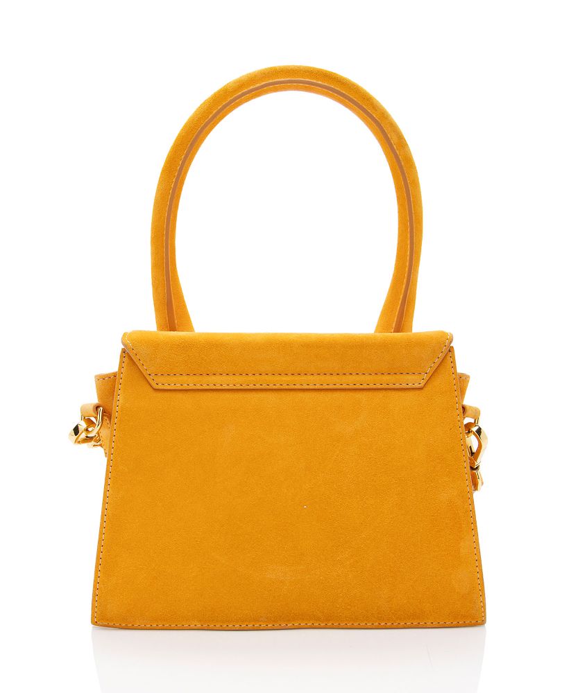 Jacquemus Suede Le Grand Chiquito Top Handle - Suede - Orange by Jacquemus - Image 3