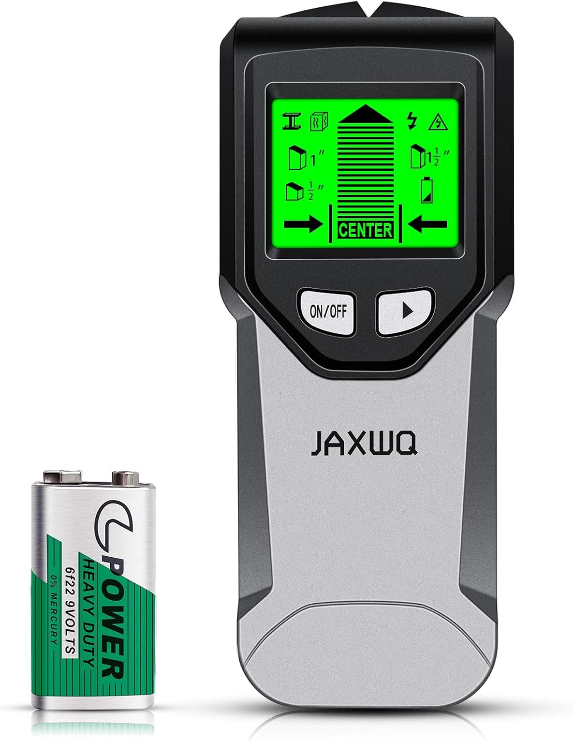 JAXWQ 5-in-1 Stud Finder Wall Scanner (TH410) - Coal by JAXWQ - Refurbished - Premium condition - US$23.98