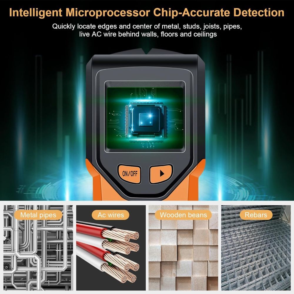 JAXWQ 5-in-1 Stud Finder Wall Scanner (TH410) - Lox by JAXWQ - Image 3