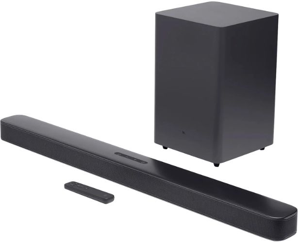 JBL Bar 2.1 Deep Bass Channel Soundbar with Wireless Subwoofer - Black by JBL - Refurbished - Very Good condition - US$379.99
