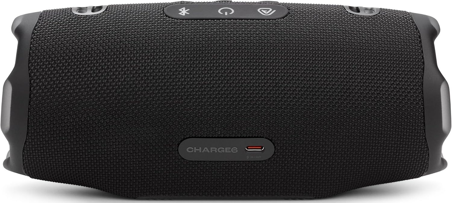 JBL Charge 6 Portable Bluetooth Speaker - Black by JBL - Image 4