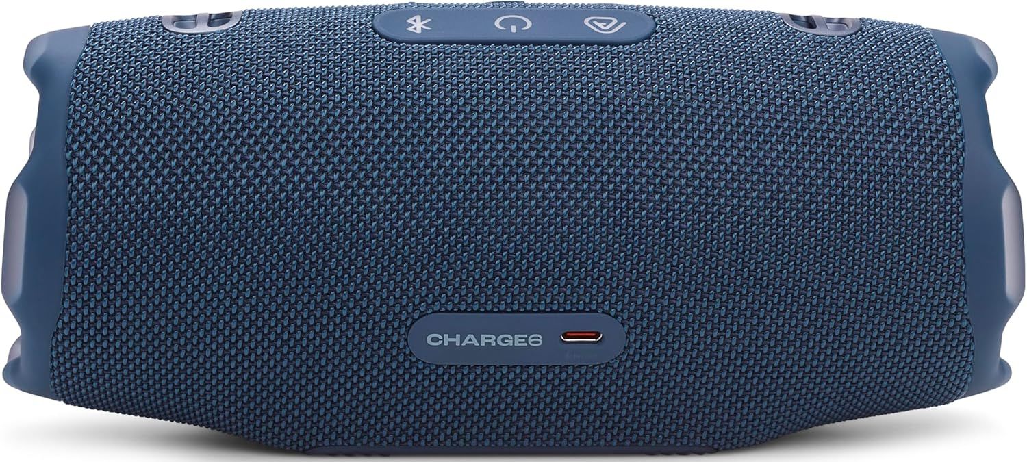 JBL Charge 6 Portable Bluetooth Speaker - Blue by JBL - Image 4