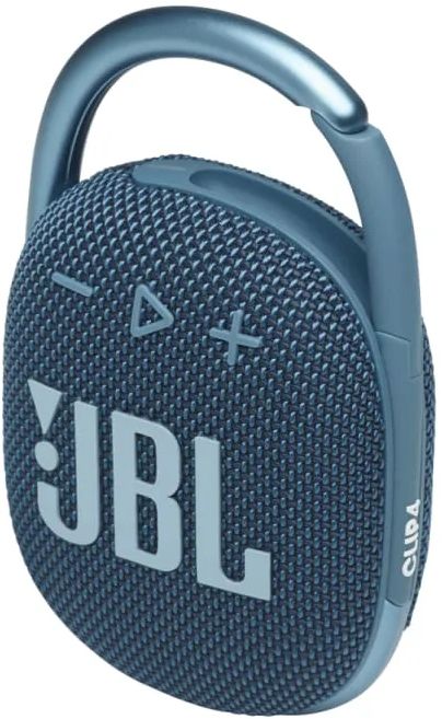 JBL Clip 4 Ultra-portable Bluetooth Speaker - Blue by JBL - Refurbished - Brand New condition - CA$86.48