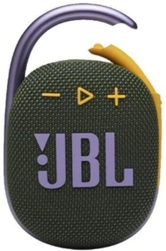 JBL Clip 4 Ultra-Portable Waterproof Speaker - Green by JBL - Refurbished - Brand New condition - US$48.98