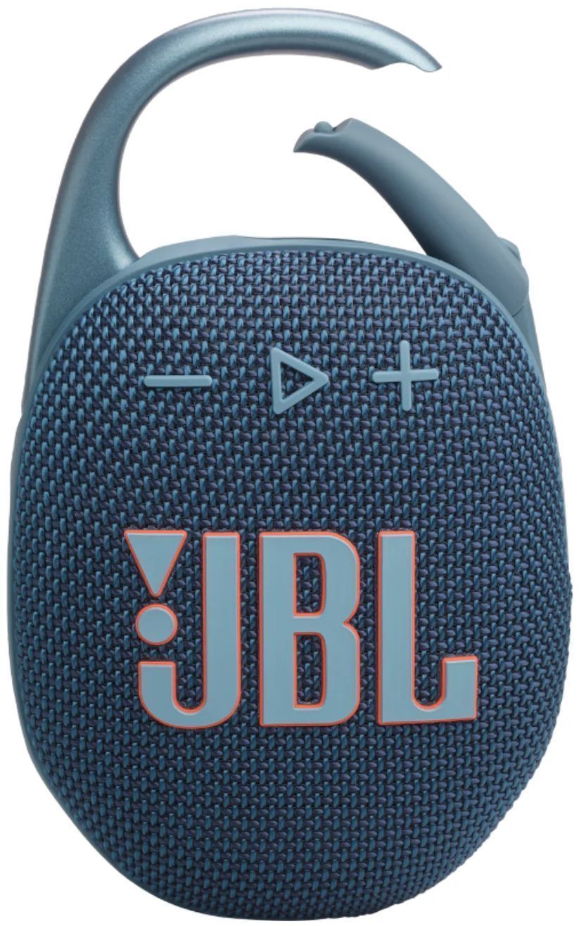JBL Clip 5 Portable Speaker - Blue by JBL - Refurbished - Very Good condition - US$90.49