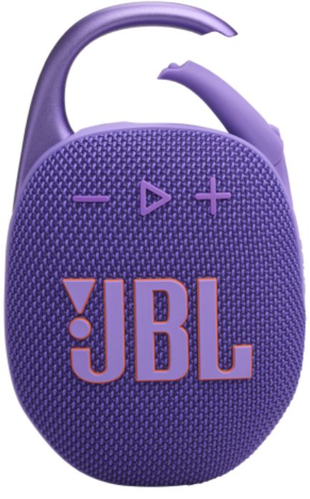 JBL Clip 5 Portable Speaker - Purple by JBL - Refurbished - Very Good condition - US$90.49