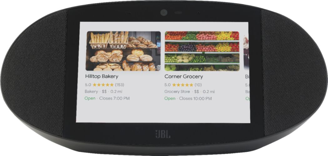 JBL Link View Smart Speaker - Black by JBL - Refurbished - Like New condition - US$228.49