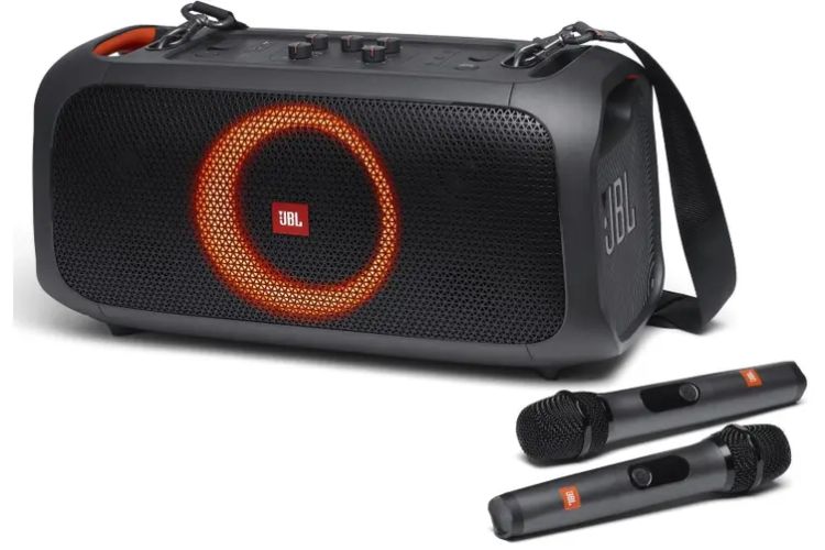 JBL PartyBox On-The-Go Portable Party Speaker - Black by JBL - Refurbished - Like New condition - Image 3