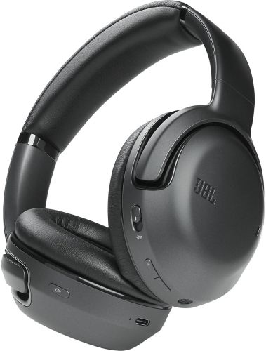 JBL Tour One Wireless Over-Ear Noise Cancelling Headphones - Black by JBL - Image 3