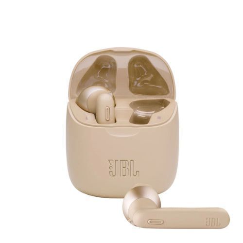 JBL Tune 225TWS Wireless Earbuds Headphones - Gold by JBL - Refurbished - Very Good condition - US$130.99
