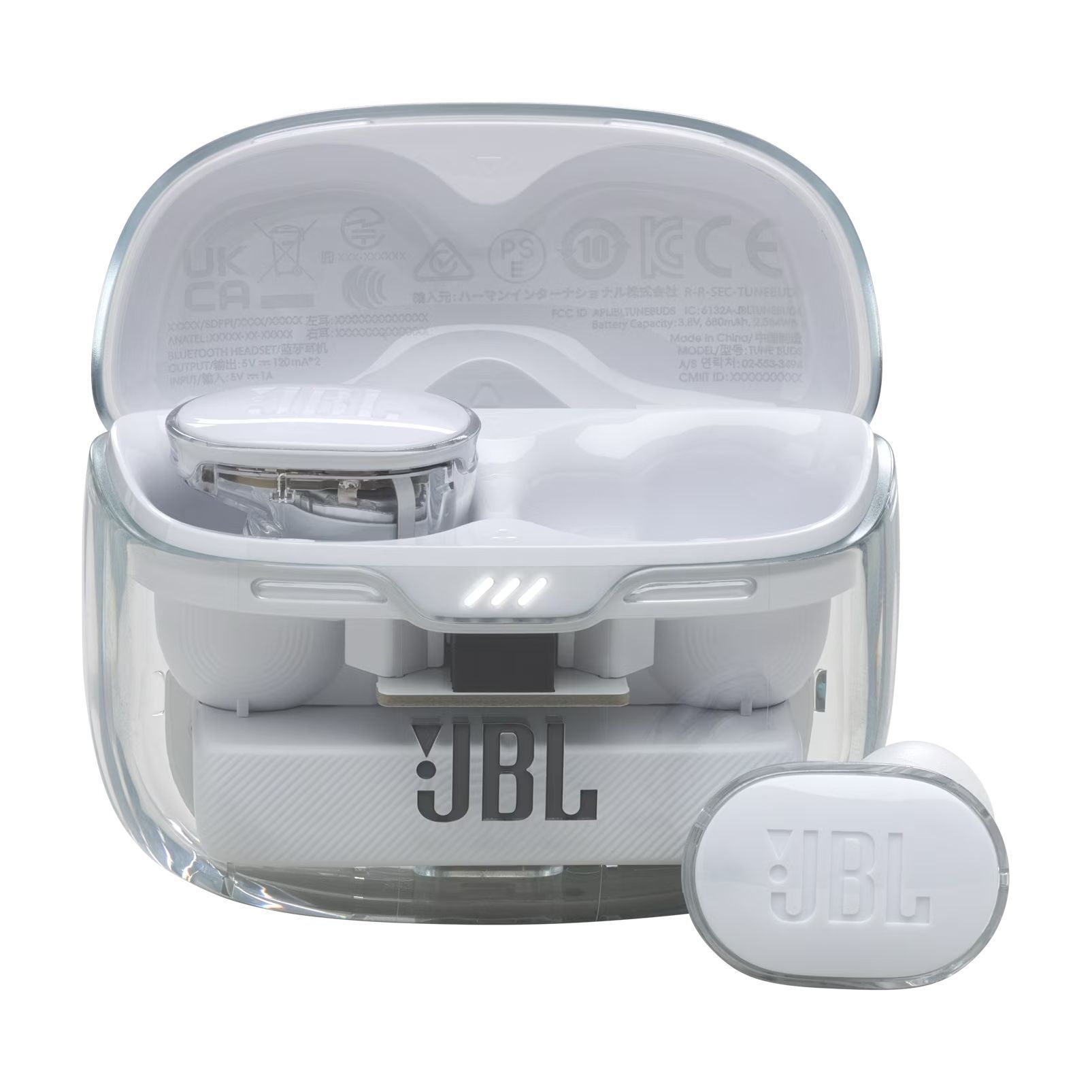 JBL TUNE Buds 2 True Wireless Noise Cancelling Earbuds - Ghost White by JBL - Refurbished - Very Good condition - US$56.49
