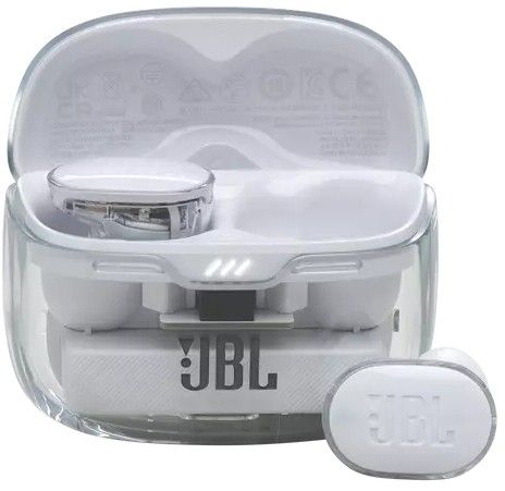 JBL Tune Buds True Wireless Noise Cancelling Earbuds - White (Ghost Edition) by JBL - Refurbished - Good condition - CA$61.49