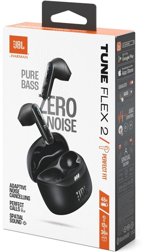 JBL TUNE Flex 2 True Wireless Noise Cancelling Earbuds - Black by JBL - Image 11